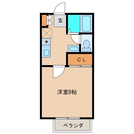 エトワール（花畑）の物件間取画像